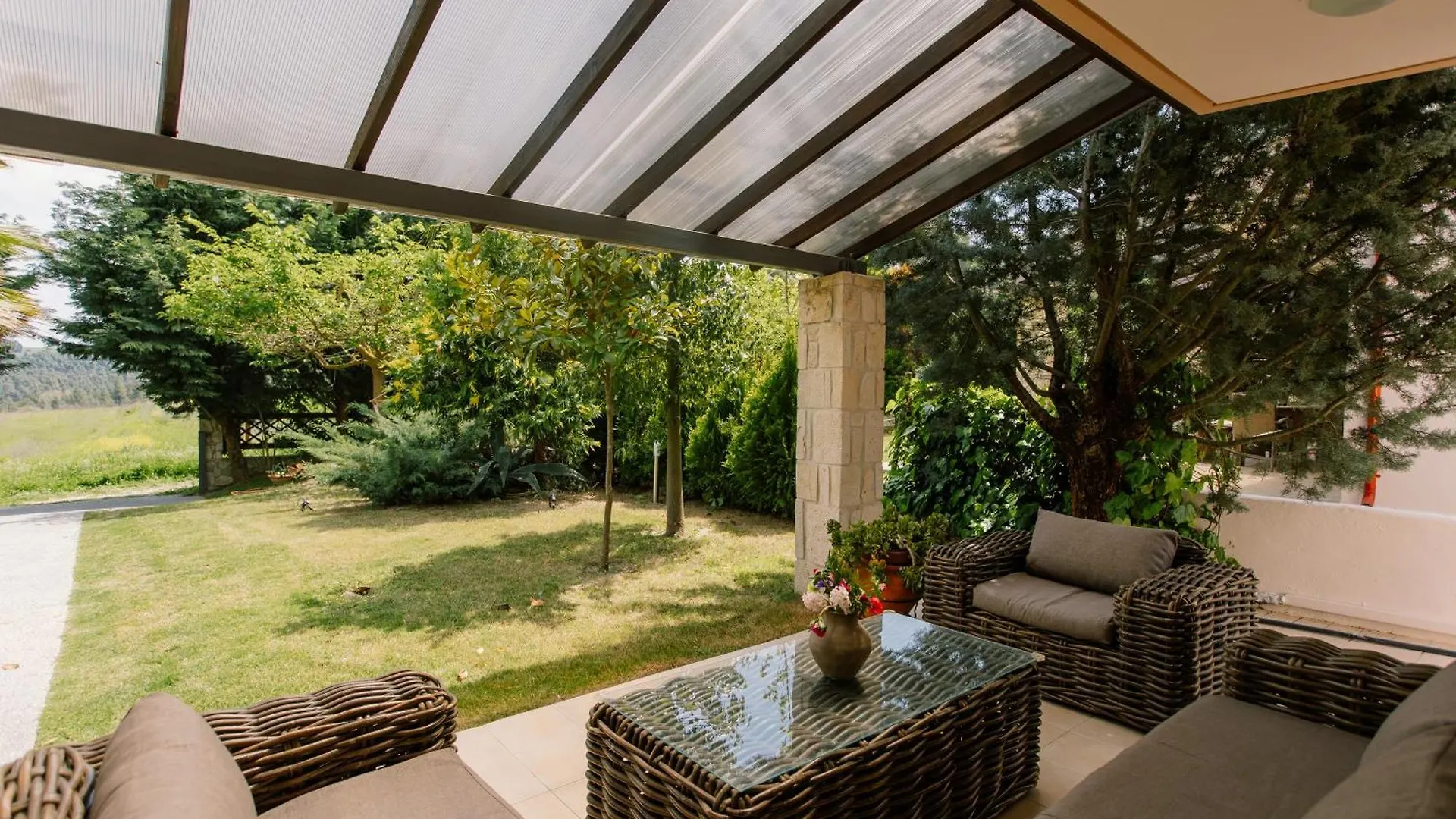 펜션 Sani Eclectic Family Villa, Private Garden